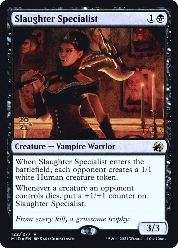Slaughter Specialist [Innistrad: Midnight Hunt Promos]