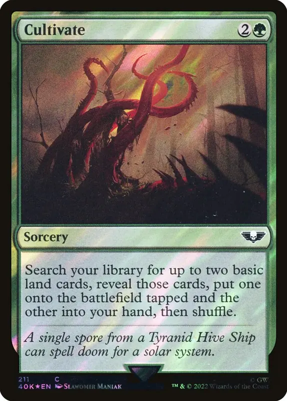 Cultivate [Warhammer 40,000 Commander]