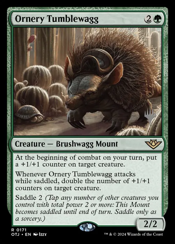 Ornery Tumblewagg [Outlaws of Thunder Junction Promos]