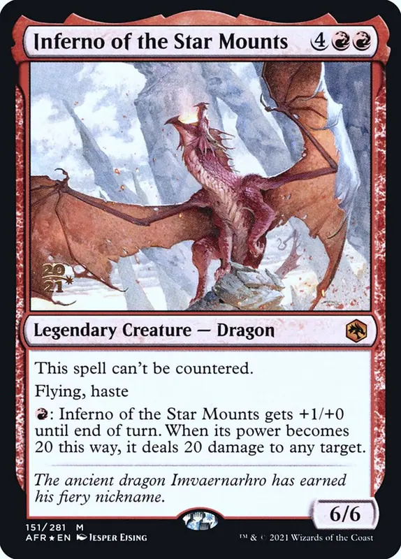 Inferno of the Star Mounts [Adventures in the Forgotten Realms Promos]