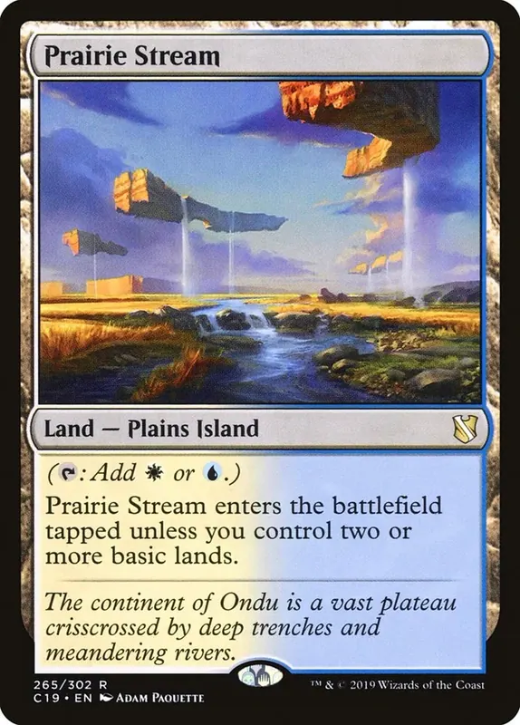 Prairie Stream [Commander 2019]