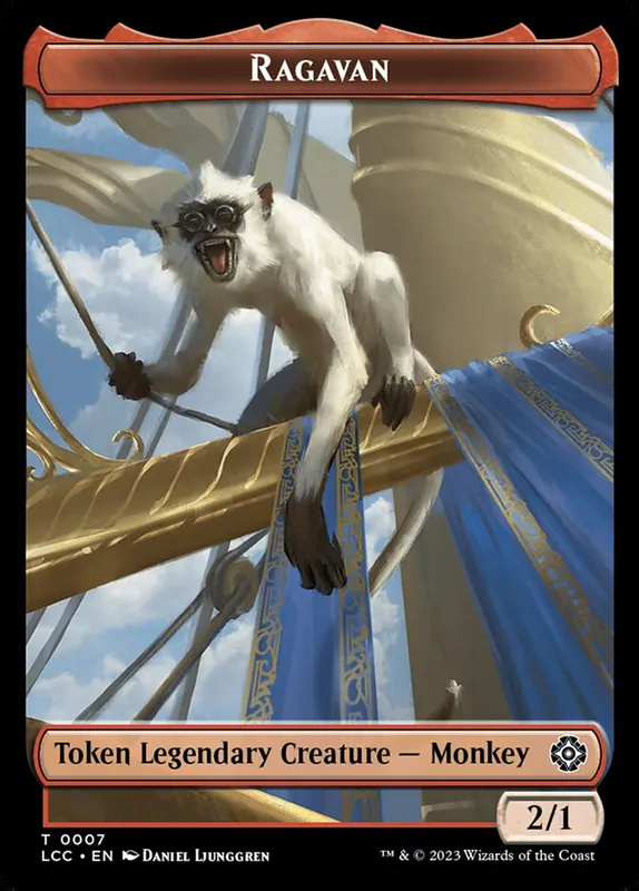 Ragavan [The Lost Caverns of Ixalan Commander Tokens]