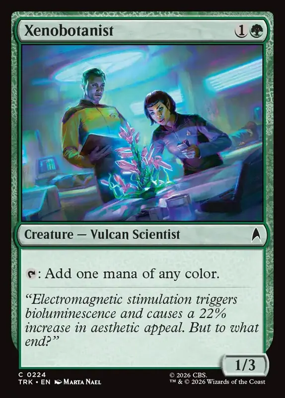 Xenobotanist [Star Trek]