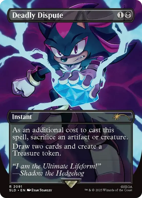 Deadly Dispute (2091) (Rainbow Foil) [Secret Lair Drop Series]