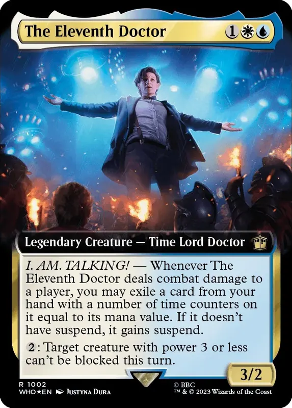 The Eleventh Doctor (Extended Art) (Surge Foil) [Doctor Who]
