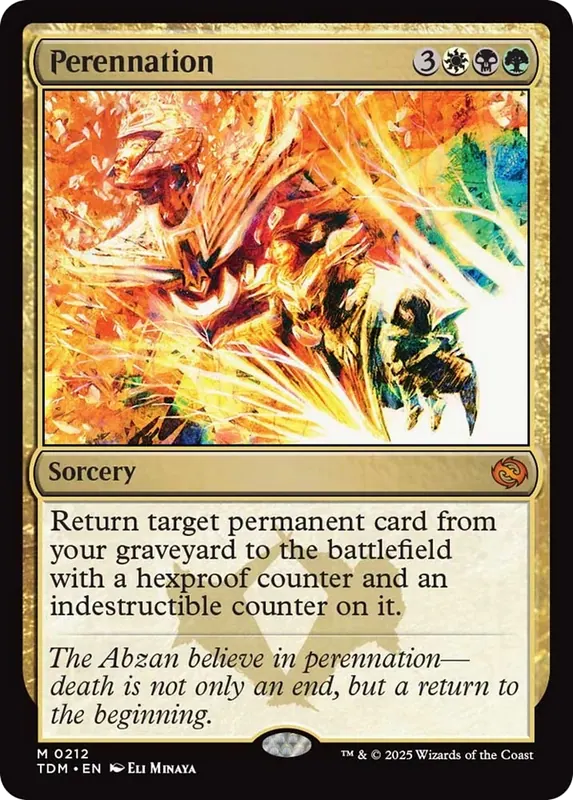 Perennation [Tarkir: Dragonstorm]