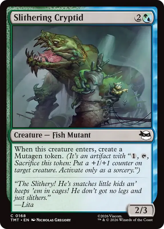 Slithering Cryptid [Teenage Mutant Ninja Turtles]