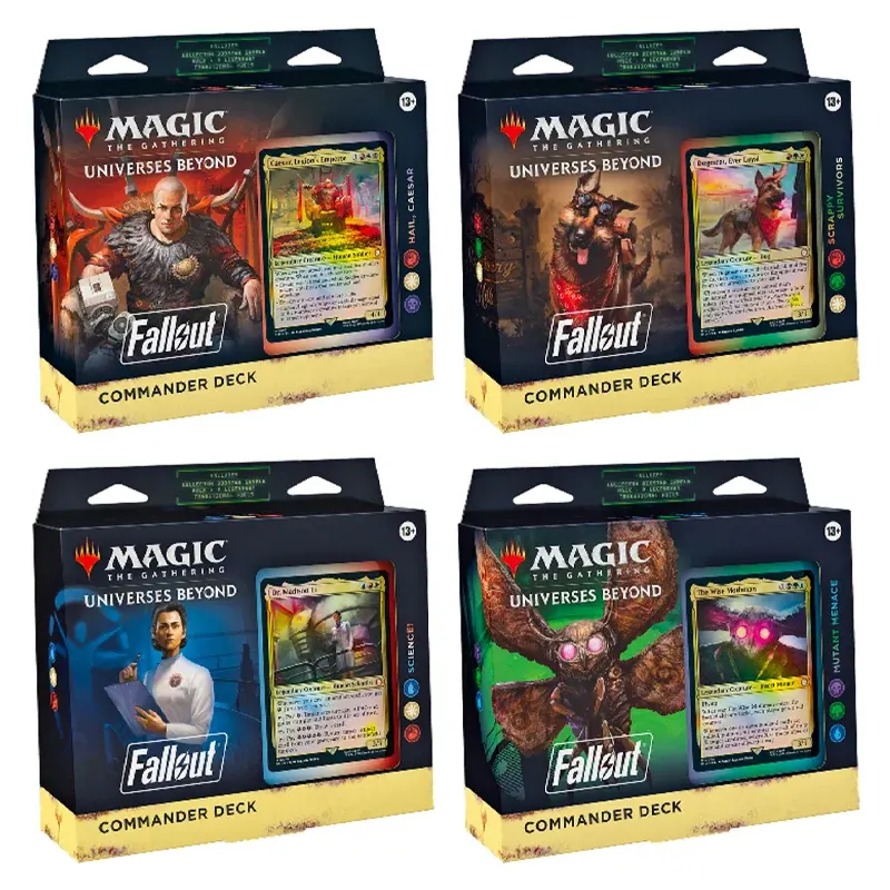 Mtg - Fallout Commander Decks - Ingles