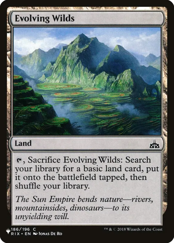 Evolving Wilds [The List]
